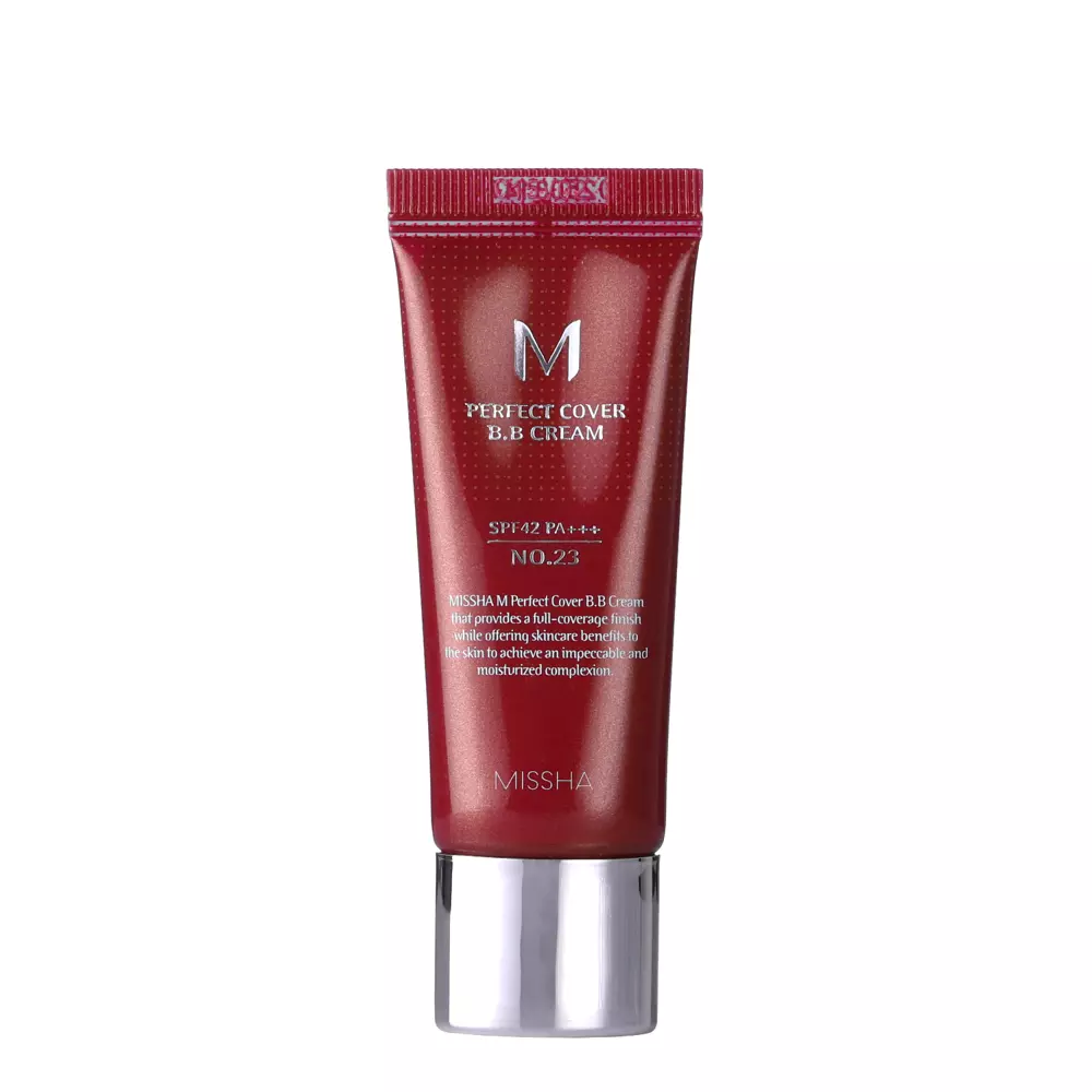 Missha - M Perfect Cover BB Cream SPF42/PA+++ - BB Kremas - No.23 Natural Beige - 20 ml