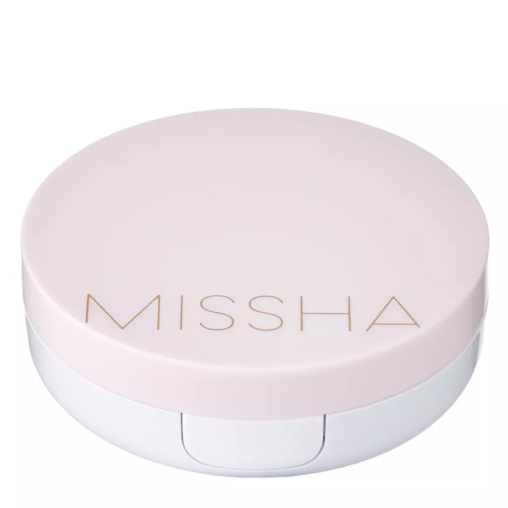 Missha - Magic Cushion Cover Lasting SPF50+/PA+++ – Pagrindas Pagalvėlėje su SPF – #21 Neutral Light Beige – 15 g