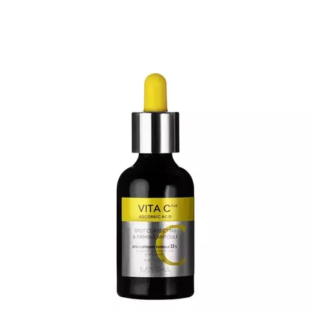 Missha - Vita C Plus Spot Correcting & Firming Ampoule - Šviesinantis Serumas su Vitaminu C - 30 ml