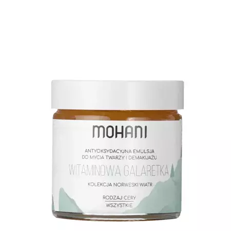 Mohani – Antioksidacinė Veido Valymo ir Makiažo Šalinimo Emulsija – 60 ml