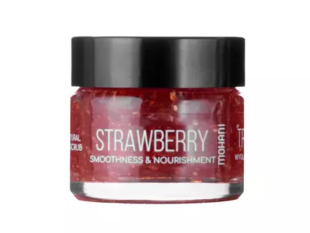 Mohani - Strawberry Smoothness&Nourishment – Išlyginamasis ir Maitinamasis Lūpų Šveitiklis – Braškė – 15 ml