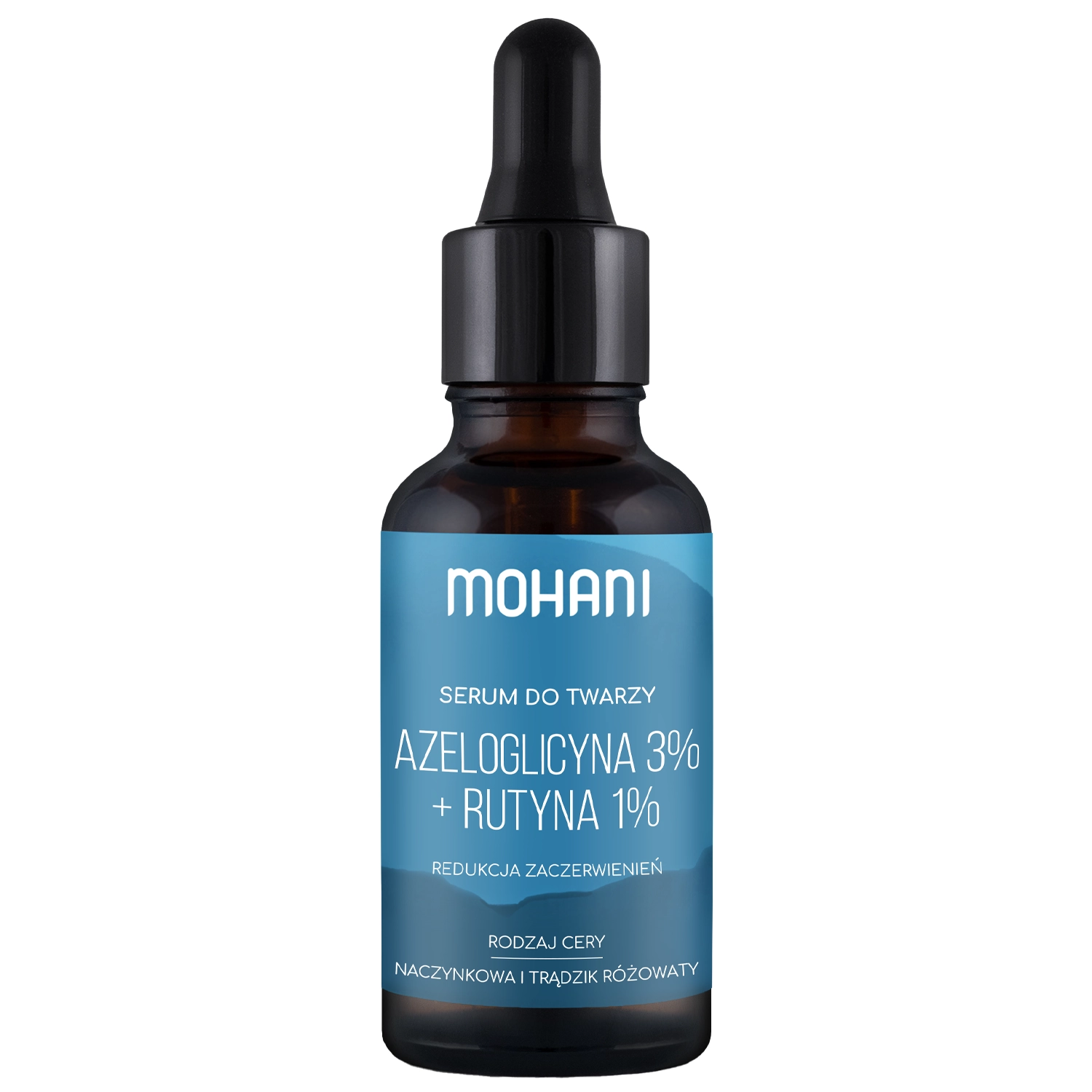 Mohani – Veido Serumas su 3 % Azeloglicino ir 1 % Rutino – 30 ml