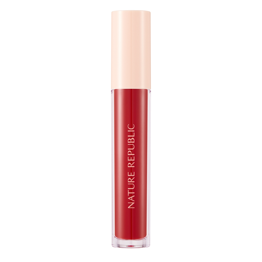 Nature Republic - By Flower Water Gel Tint – Vandens Pagrindo Lūpų Tintas – 01 Crushed Cherry – 5 g