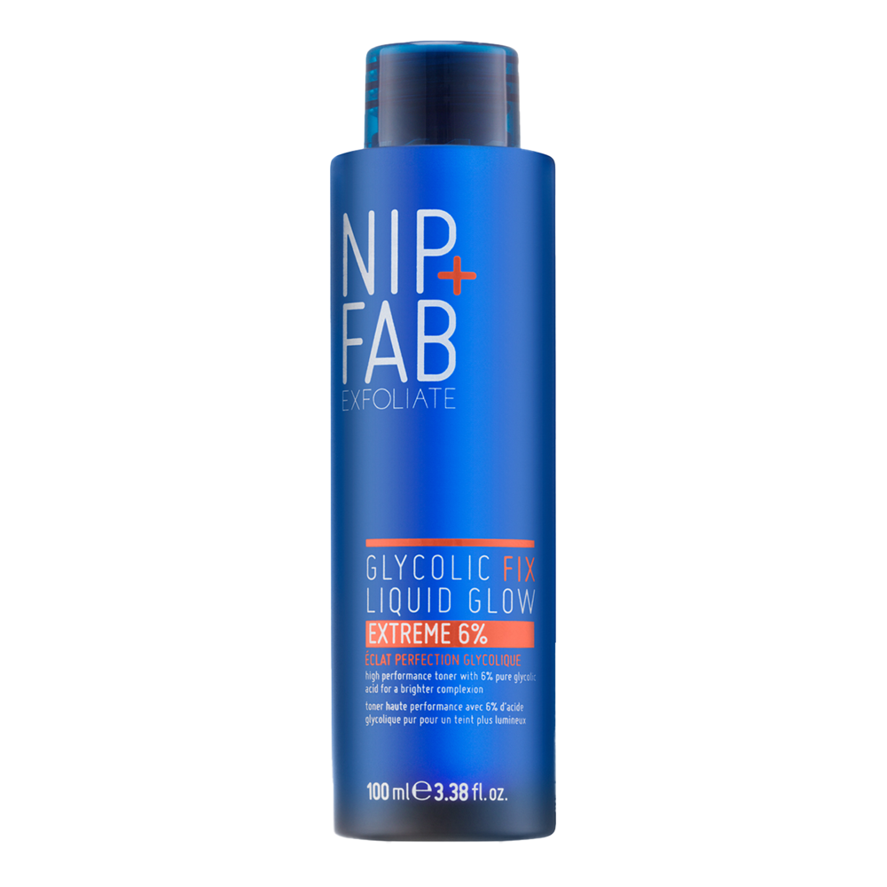 Nip+Fab - Glycolic Fix 6% Glow Toner – Eksfoliuojantis Veido Tonikas su Glikolio Rūgštimi – 100 ml