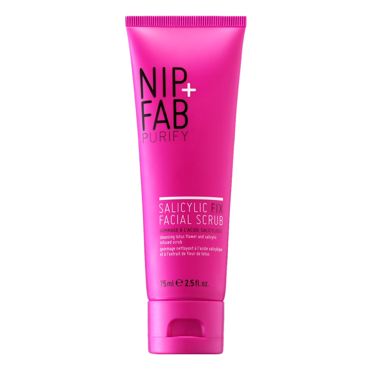 Nip+Fab - Salicylic Fix Facial Scrub – Veido Šveitiklis su Salicilo Rūgštimi – 75 ml