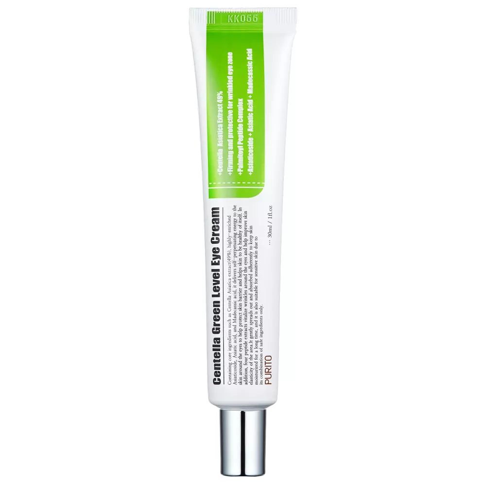 Purito - Centella Green Level Eye Cream - Akių kremas su azijinės centelės ekstraktu - 30ml