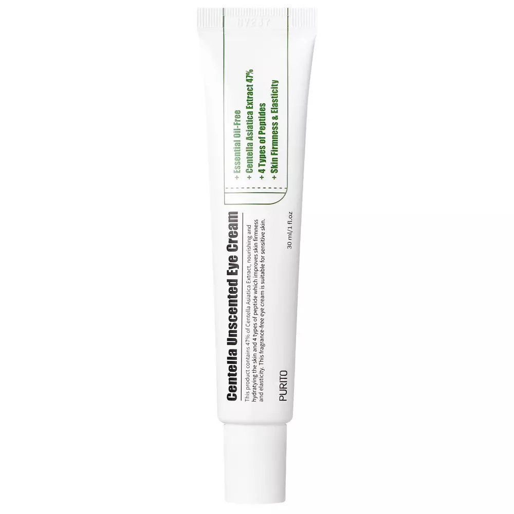 Purito - Centella Unscented Eye Cream - Akių kremas be kvapiųjų medžiagų - 30ml