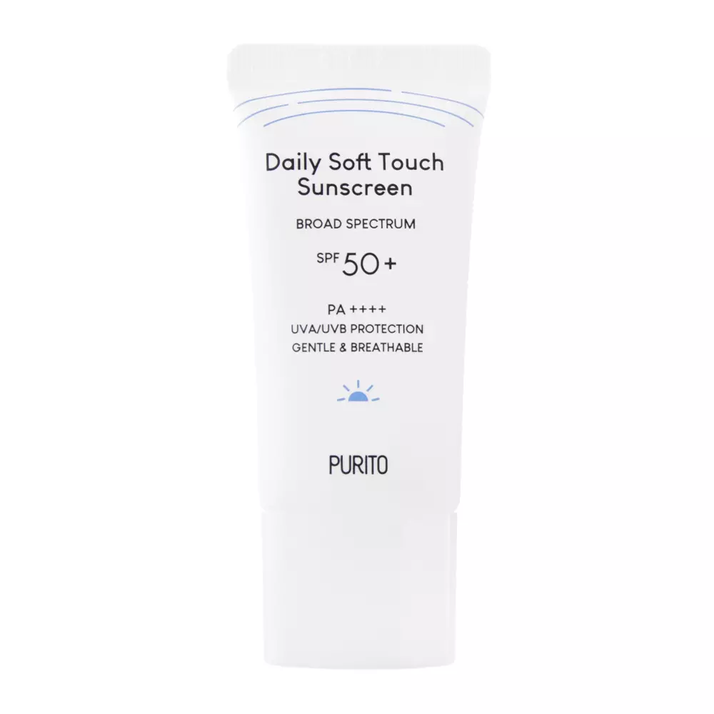 Purito - Daily Soft Touch Sunscreen SPF50+/PA++++ - Ceramidų filtravimo kremas - 15ml