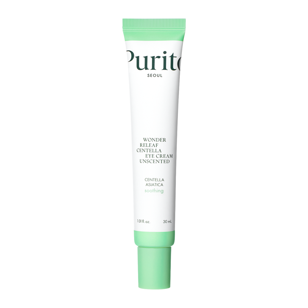 Purito Seoul - Wonder Releaf Centella Eye Cream Unscented – Akių Srities Priežiūros Kremas Be Kvapiųjų Medžiagų – 30 ml