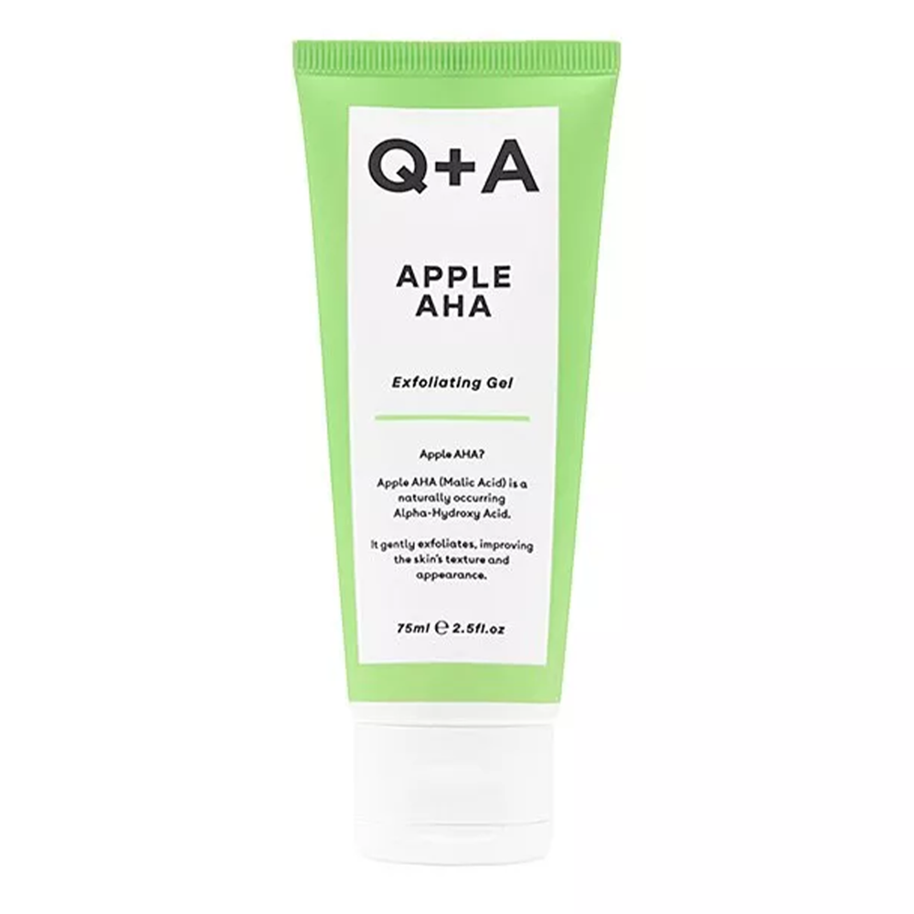 Q+A - Apple AHA - Exfoliating Gel - Šveičiamasis gelis su obuolių rūgštimi - 75ml