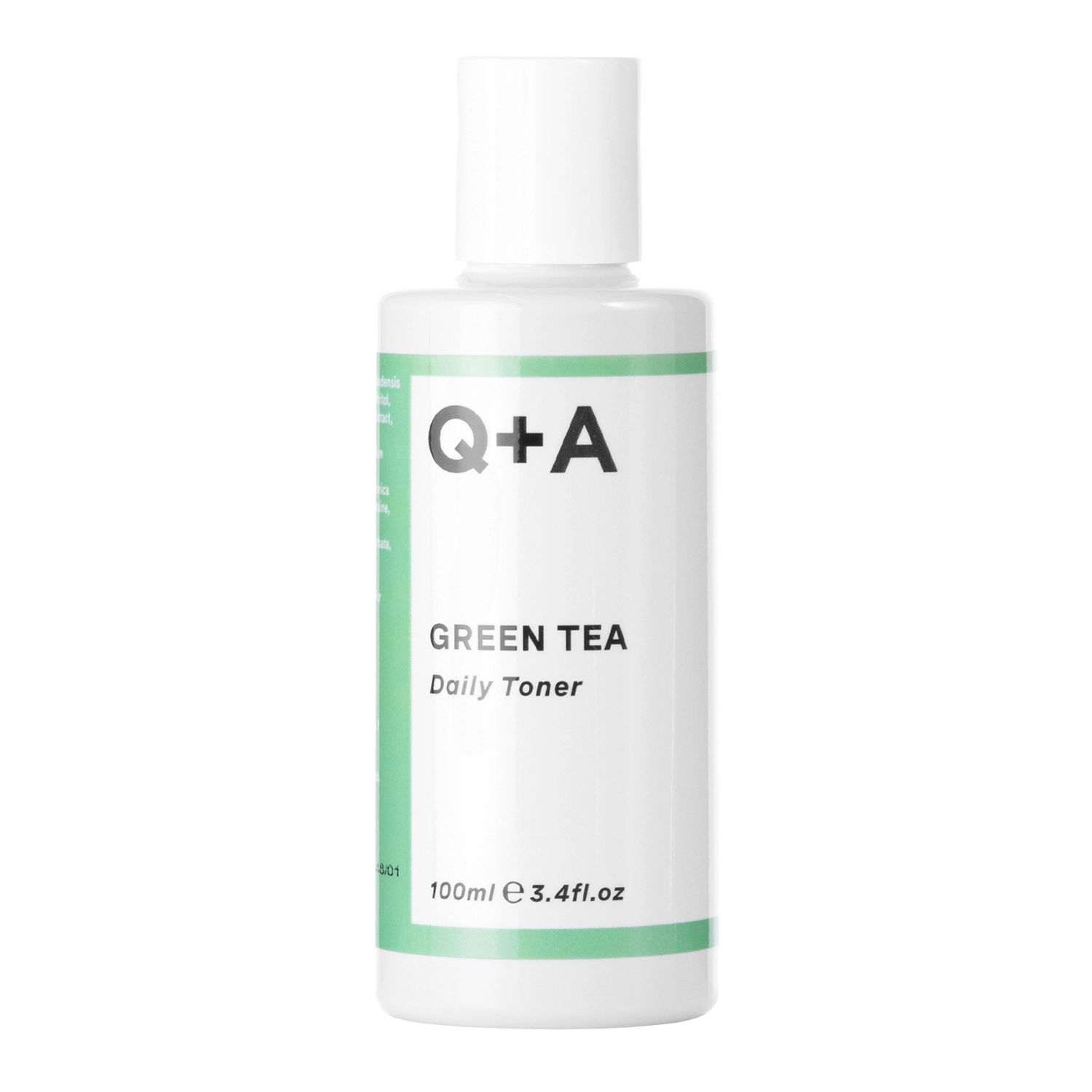 Q+A - Green Tea - Daily Toner - Raminamasis tonikas su žaliąja arbata - 100ml