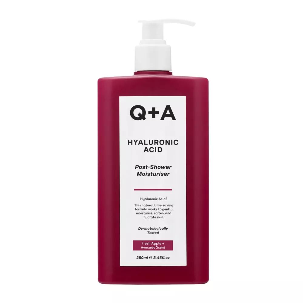 Q+A - Hyaluronic Acid Wet Skin Moisturiser - Drėkinamasis kūno losjonas su hialurono rūgštimi - 250ml