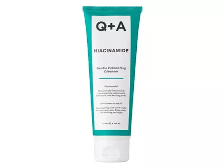 Q+A - Niacinamide - Gentle Exfoliating Cleanser - Valomasis gelis su niacinamidu - 125ml