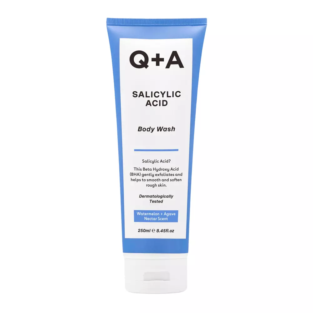 Q+A - Salicylic Acid Body Wash - Kūno prausiklis su salicilo rūgštimi - 250ml