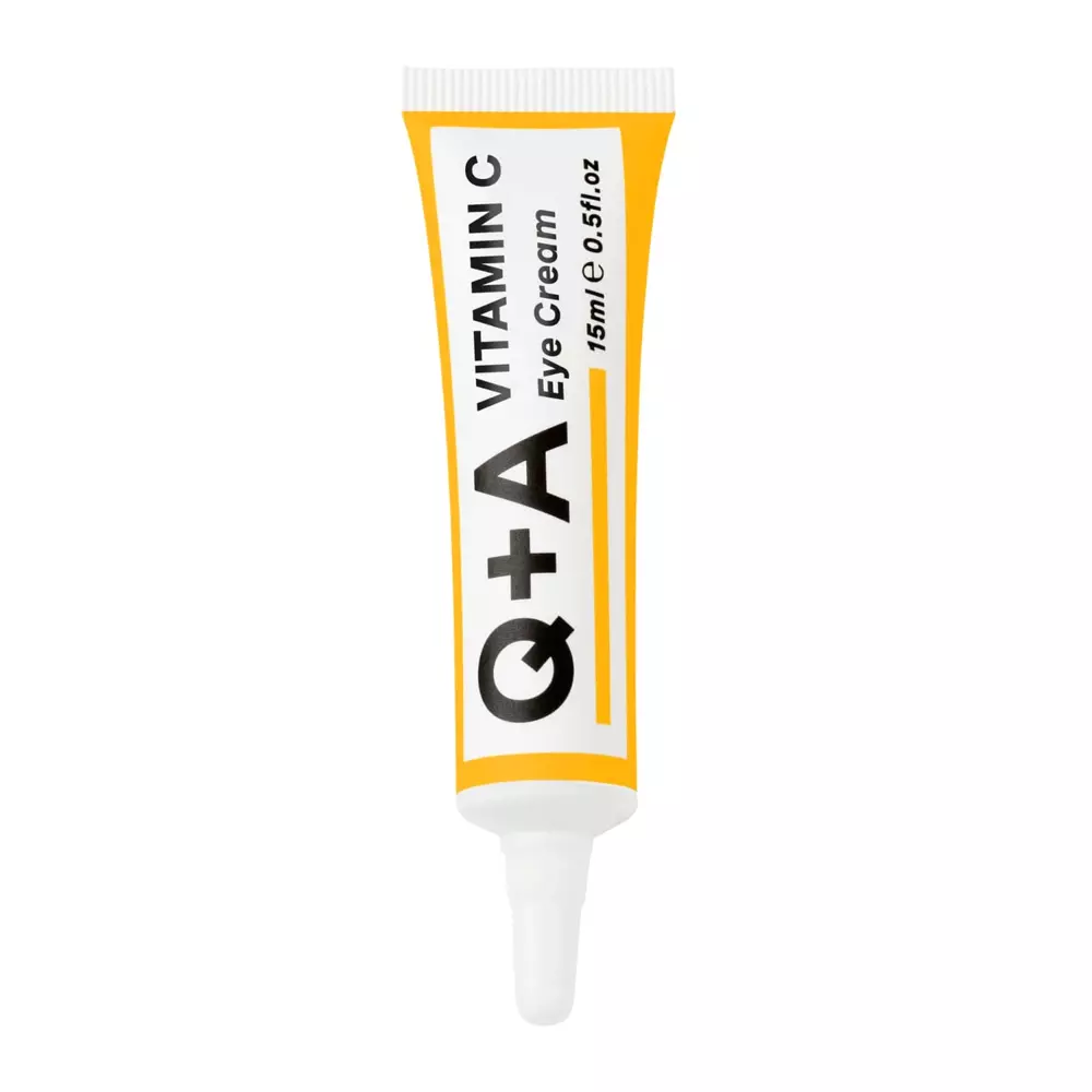 Q+A - Vitamin C Eye Cream - Šviesinantis paakių kremas su vitaminu C - 15ml