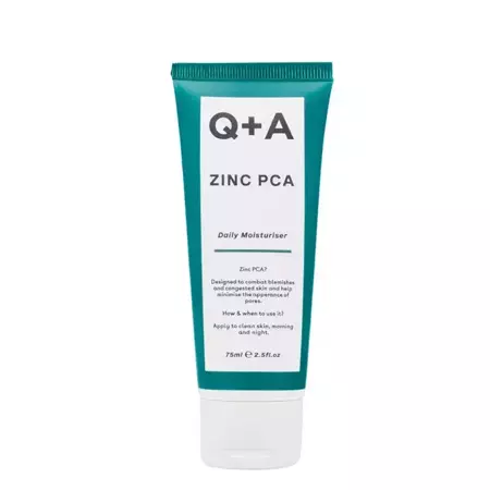 Q+A - Zinc PCA - Daily Moisturiser - Veido kremas su cinku PCA - 75ml