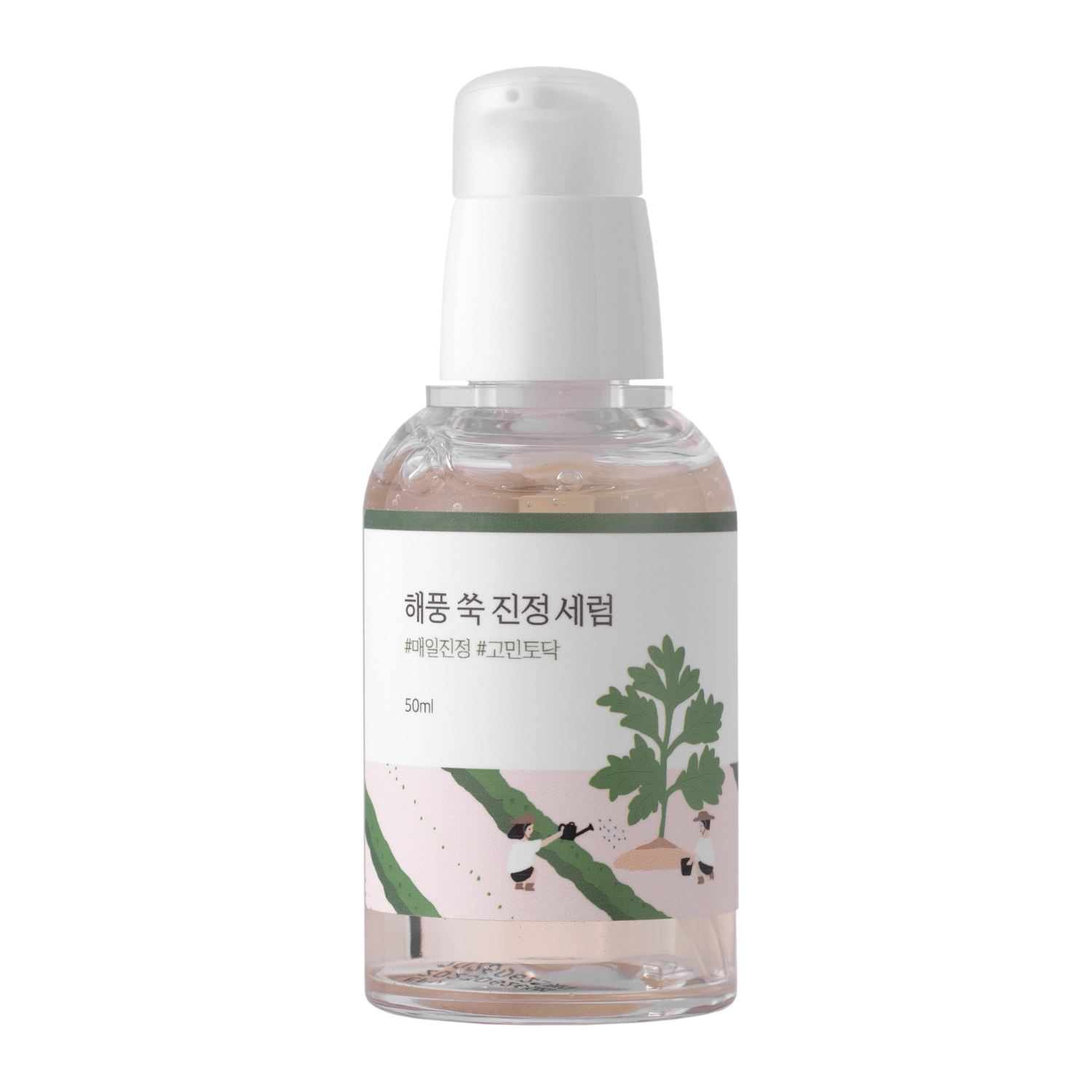 Round Lab - Mugwort Calming Serum – Raminamasis Veido Serumas – 50 ml