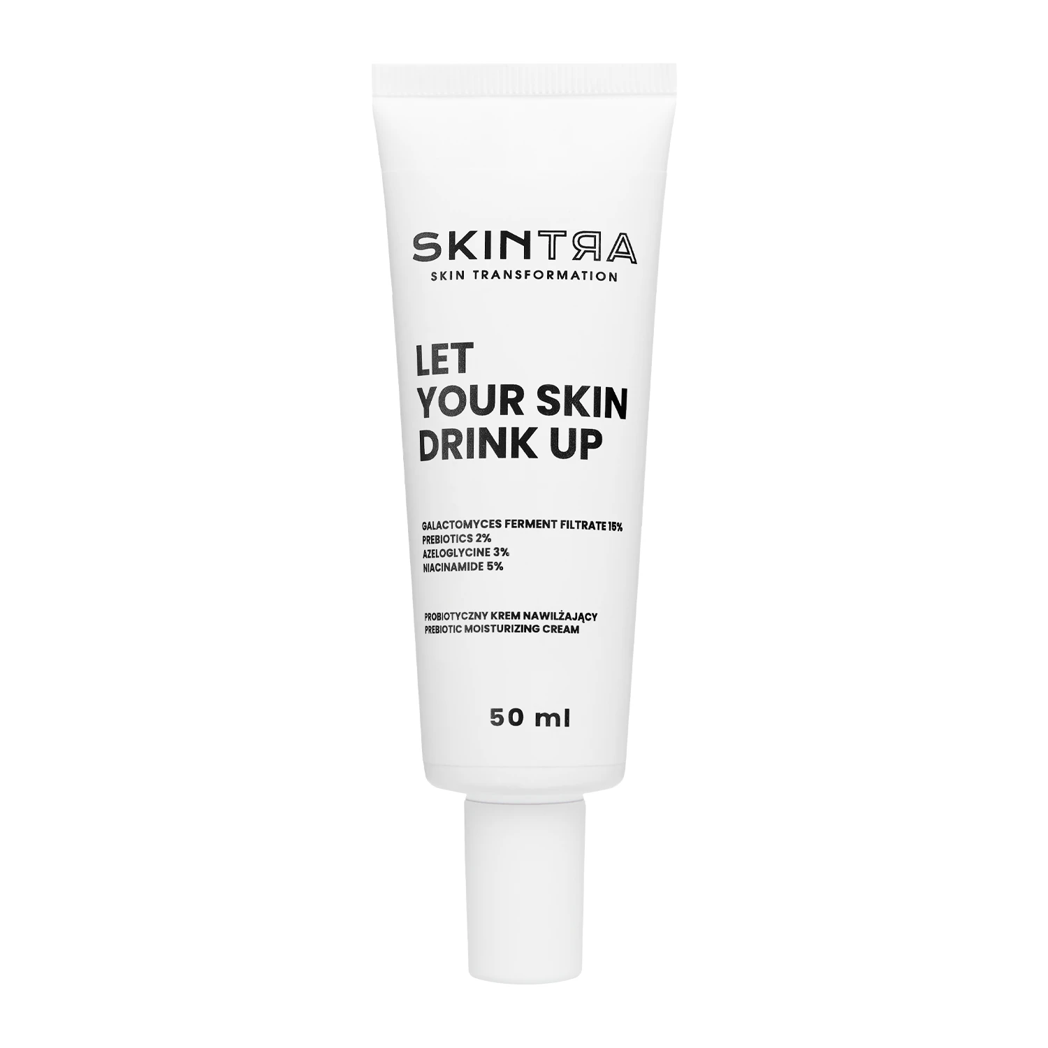 SkinTra - Let Your Skin Drink Up - Drėkinamasis kremas su prebiotikais - 50ml