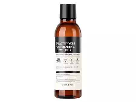 Some By Mi - Galactomyces Pure Vitamin C Glow Toner – Tonikas su Vitaminu C ir Grybų Filtratu – 200 ml