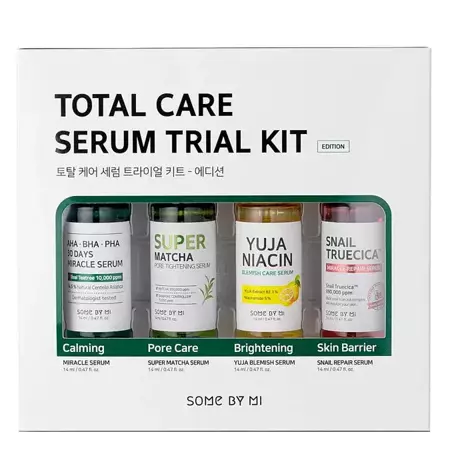 Some By Mi - Total Care Serum Trial Kit - Bendras priežiūros serumo rinkinys - 4 x 14ml