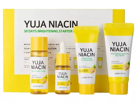 Some By Mi - Yuja Niacin 30 Days Brightening Starter Kit - Kosmetikos rinkinys spuoguotai odai