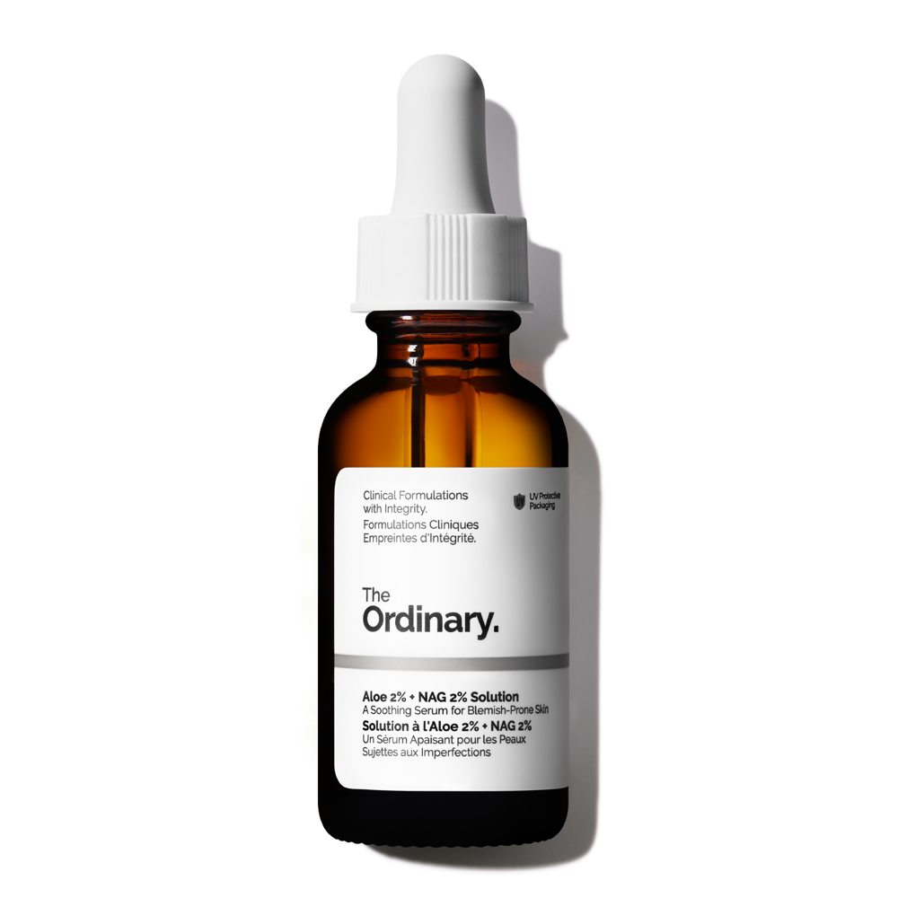 The Ordinary - Aloe 2% + NAG 2% Solution – Alavijų Veido Serumas – 30 ml