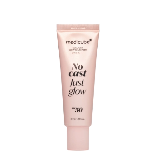 Medicube - Collagen Glow Sunscreen - Skaistinantis Apsauginis Kremas Nuo Saulės Su Kolagenu - 50ml
