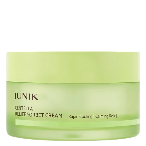 iUNIK - Centella Relief Sorbet Cream - Drėkinamasis Veido Kremas su Azijine Centele - 50ml