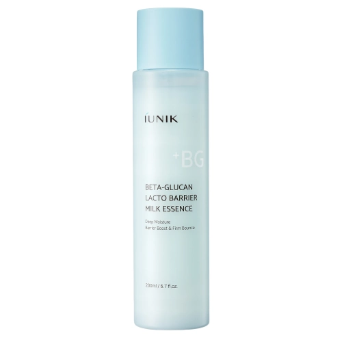iUNIK - Beta-Glucan Lacto Barrier Milk Essence - Pieninė Veido Esencija - 200ml