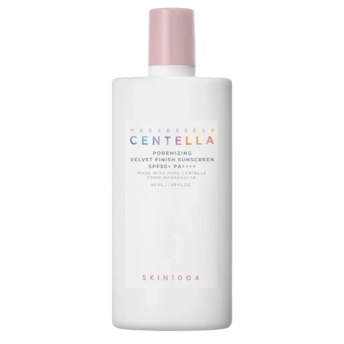 SKIN1004 - Centella Poremizing Velvet Finish Sunscreen - Apsauginis Kremas nuo Saulės SPF50+ PA++++ - 50ml