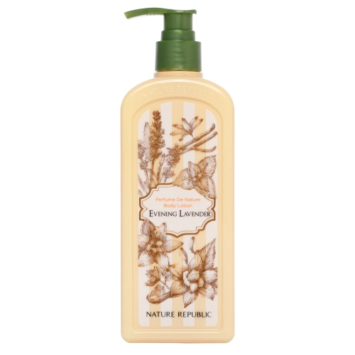 Nature Republic - Perfume De Nature Body Lotion - Kūno Balzamas - Evening Lavender - 345ml