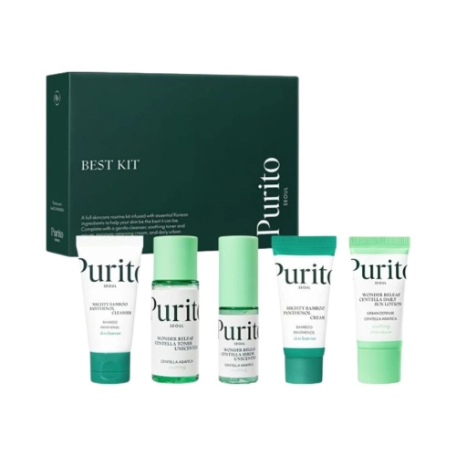 Purito Seoul - Best Kit - Veido Odos Priežiūros Rinkinys
