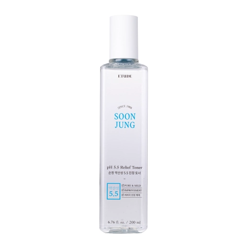 Etude House - SoonJung PH 5.5 Relief Toner - Raminantis Tonikas - 200ml