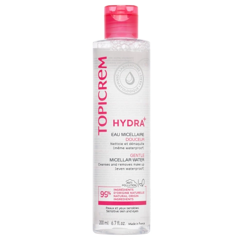 Topicrem - Hydra+ Gentle Micellar Water - Švelnus Micelinis Vanduo - 200ml