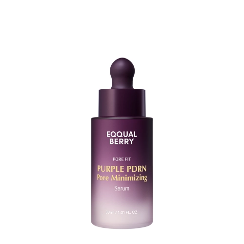 EQQUALBERRY - Purple PDRN Pore Minimizing Serum - Veido Serumas Sutraukiantis Poras - 30ml 