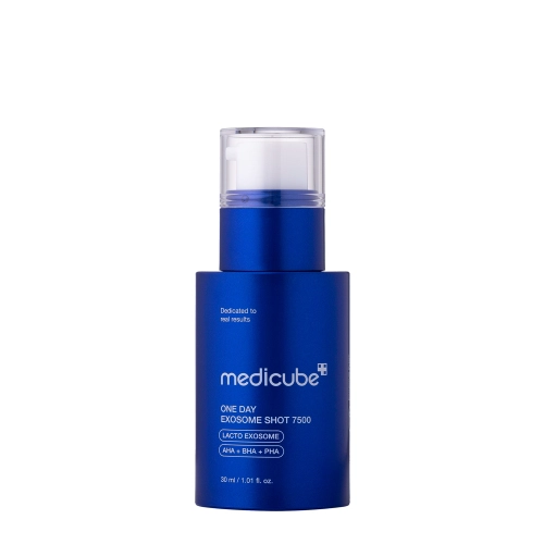 Medicube - One Day Exosome Shot Pore Ampoule 7500 – Gaivinamasis Serumas su Mikroadatomis – 30 ml