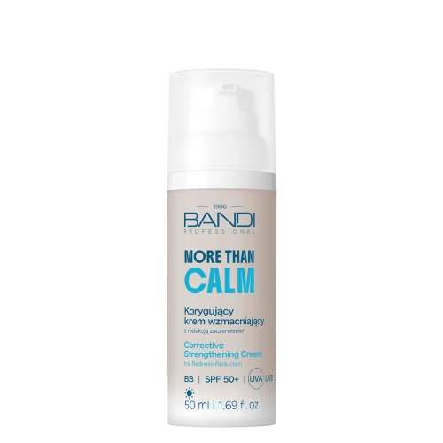 Bandi - More than Calm Koreguojantis Stiprinantis Kremas SPF 50+ su Paraudimų Mažinimu - 50ml