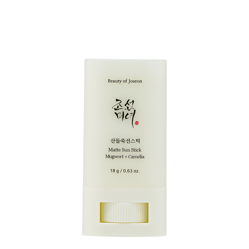 Beauty of Joseon - Matte Sun Stick Mugwort + Camelia SPF50+/PA++++ - Matinis Apsauginis Pieštukas Nuo Saulės - 18g