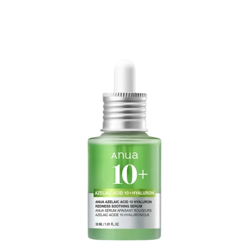 Anua - Azelaic Acid 10 Hyaluron Redness Soothing Serum - Serumas su Azelaino Rūgštimi ir Hialuronu - 30ml