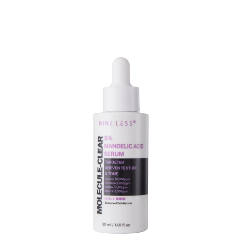 Nine Less - Molecule-Clear 5% Mandelic Acid Serum - Serumas su Migdolų Rūgštimi 5% - 30ml