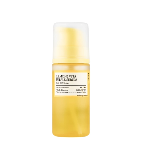 FULLY - Lemon Vita Bubble Serum - Skaistinantis Serumas Putų Pavidalu - 95ml
