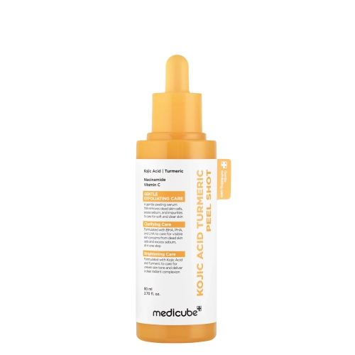 Medicube - Kojic Acid Turmeric Peel Shot - Šviesinantis Veido Serumas - 80ml