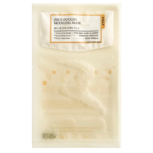 FULLY - Rice Dough Modeling Mask - Drėkinamoji ir Šviesinamoji Veido Kaukė - 50g