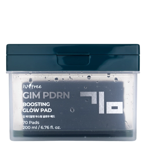 Isntree - GIM PDRN Boosting Glow Pad - Skaistinamieji Tonizuojantys Veido Diskeliai - 70vnt/200ml