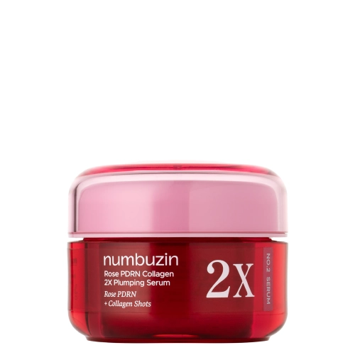 Numbuzin - No.2 Rose PDRN Collagen 2X Plumping Serum - Stangrinamasis ir Užpildantis Serumas - 30ml