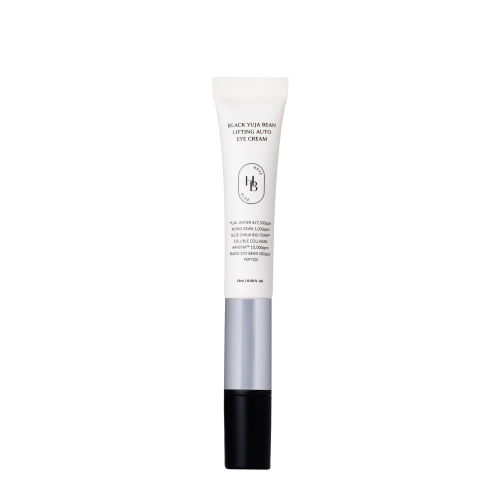 HEVEBLUE - Black Yuja Bean Lifting Auto Eye Cream - Liftinguojantis Paakių Kremas - 15ml