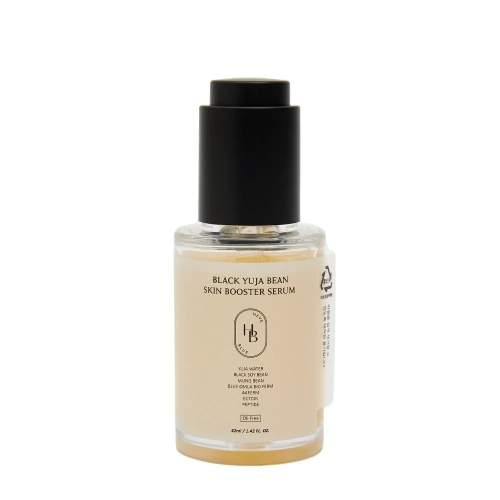 HEVEBLUE - Black Yuja Bean Skin Booster Serum - Drėkinamasis ir Revitalizuojantis Veido Serumas - 42ml