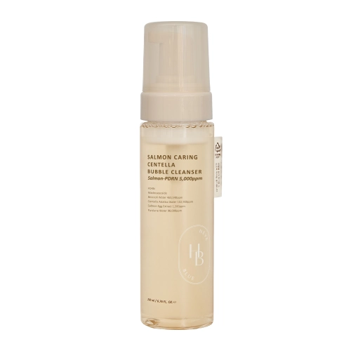 HEVEBLUE - Salmon Caring Centella Bubble Cleanser - Veido Prausimosi Putos - 200ml