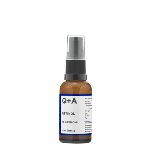 Q+A - Retinol 0.2% Serum - Senėjimą stabdantis veido serumas su retinoliu - 30ml