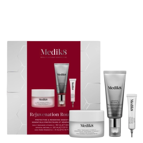 Medik8 - Rejuvenation Routine Kit - Apsauginis-regeneruojantis dovanų rinkinys - 50ml+30ml+4ml
